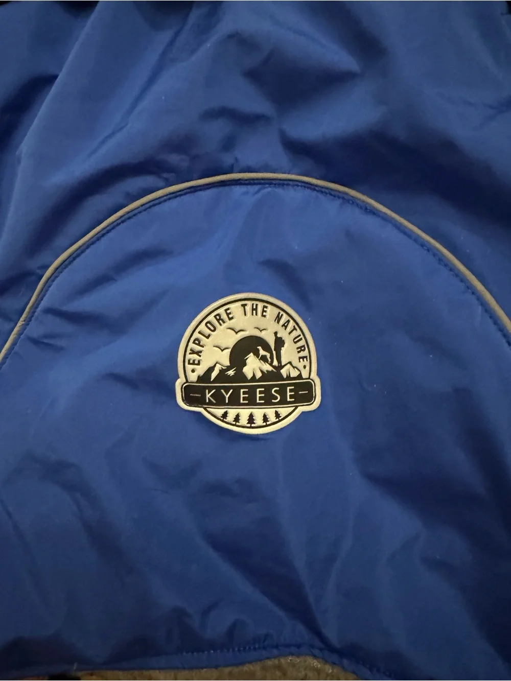 Kyeese Wear Waterproof Blue Winter Dog Coat